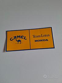 adesivo camel team lotus honda 