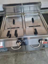 Friggitrice a gas doppia vasca MODULAR PK70/80 FR
