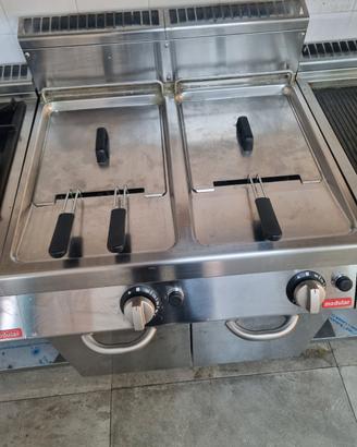 Friggitrice a gas doppia vasca MODULAR PK70/80 FR