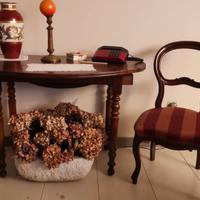 tavolo a bandelle apribile epoca 800'