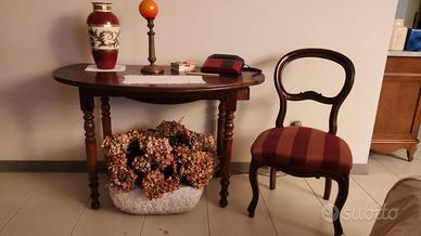 tavolo a bandelle apribile epoca 800'