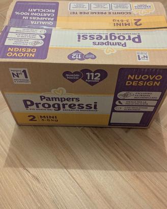 Pannolini Pampers Progressi - Taglia 2 (3-6 kg)