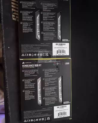 Corsair Vengeance RGB RT 2X8 DDR4 3600MHz C18 Kit