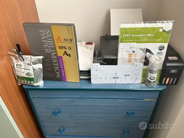 Stampante Epson EcoTank 1810 Sublimatica + gadget