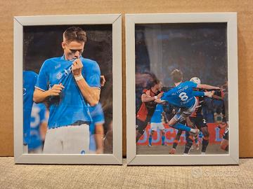 quadretto cornice lotto Scott mctominay napoli