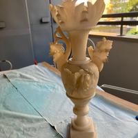 Vaso antico in alabastro del 1800