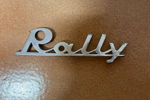 Fregio Emblema Scritta Rally Vespa 180 200