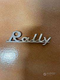 Fregio Emblema Scritta Rally Vespa 180 200