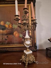 Coppia di candelabri d epoca