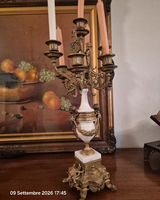 Coppia di candelabri d epoca