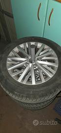 Cerchi in lega 16" originali Volkswagen  + Gomme