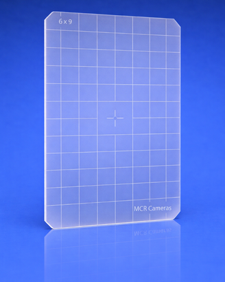 6x9cm Vetro smerigliato - Ground glass - Camera