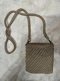 Borsa pochette uncinetto