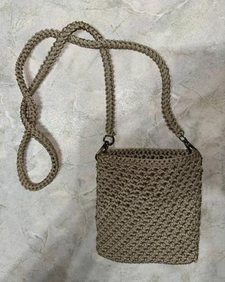 Borsa pochette uncinetto