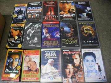 Film originali in VHS 38 cassette