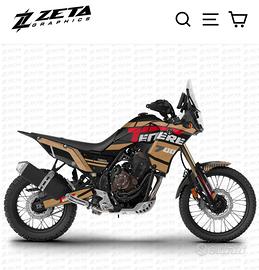 Kit adesivo grafiche yamaha Tenere 700 - 2019-2021