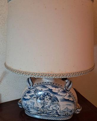 TITOLO: Lampada da Tavolo con Base in Ceramica