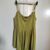 Canotta due strati verde acido 