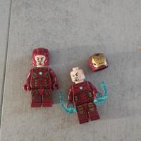 LEGO  iron man Mark 43 e Mark 50 