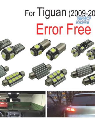 KIT 14 LAMPADE LED INTERNE PER VOLKSWAGEN VW TIGUA