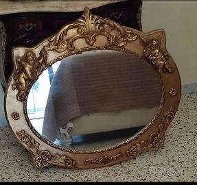 Specchio in oro a foglia 3D