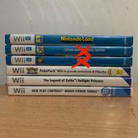 Lotto giochi Wii e Wii U