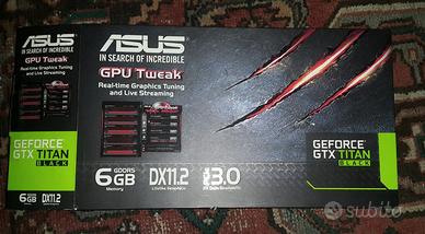 Nuova ASUS GTX Titan Black 6GB OC
