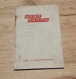 FIAT 241 TN USO E MANUTENZIONE