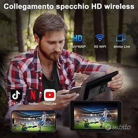 Touchscreen 7 Pollici Carplay Wireless Andriod