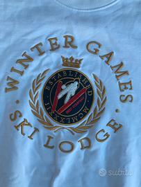 Felpa Best Company Taglia S Winter Games Paninaro