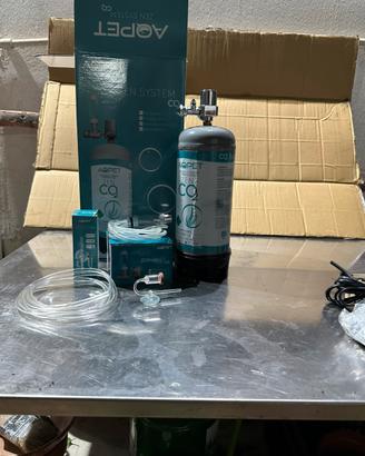 Impianto  CO₂ Aquapet per acquario