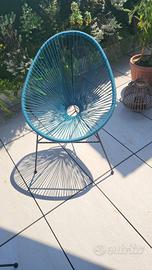 poltrona design da giardino acapulco