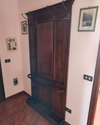 Mobile da Ingresso d'Epoca in Legno Massello