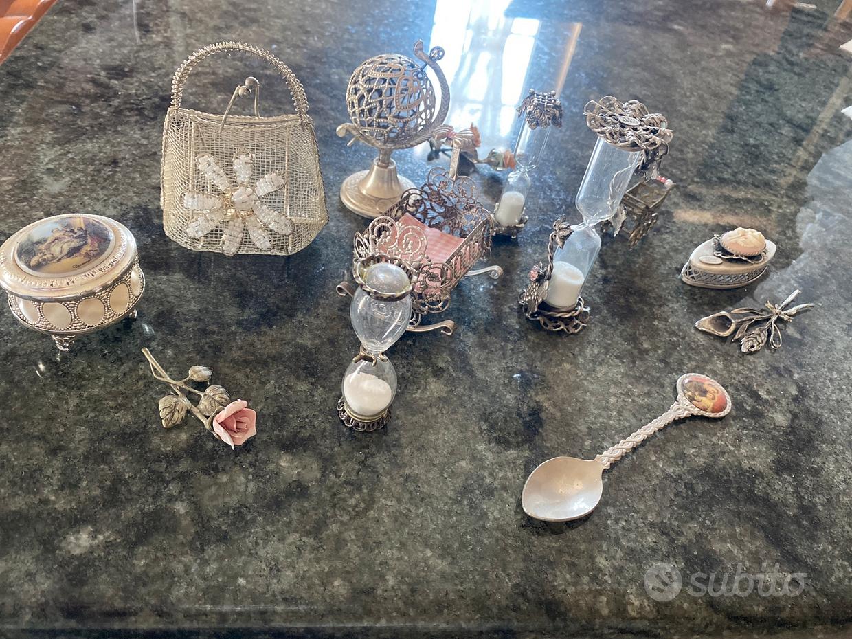 Antiquariato Vendita Oggetti Argento Usati Set Di Posate Vintage