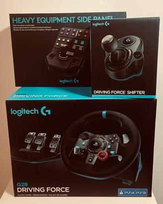 LOGITECH G29 KIT VOLANTE NUOVO E COMPLETO