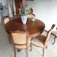 Tavolo tondo in legno