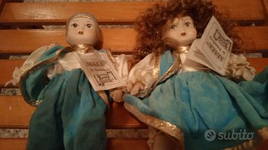 Piccole bambole di ceramica biscut