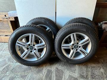Cerchi in lega Audi 16" e gomme invernali Pirelli