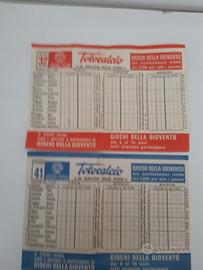 lotto schedina Totocalcio 