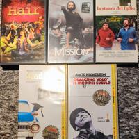 5 videocassette di film famosi