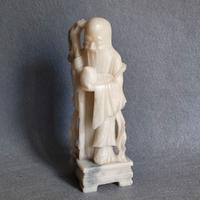 scultura cinese in alabastro 