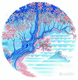 Piatto brocca cenere SAGRA MARRONI CASTEL RIO 1995