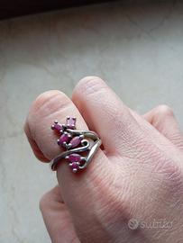 Anello in argento massiccio 925 