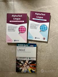 Alpha test facoltà lingue