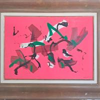 Montanarini,50x70,olio su carta intelata.Autentica