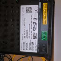 Modem router techincolor Virgin fibra + ont ZTE