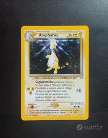 Carta Pokémon Ampharos holo rara 1/111 ita