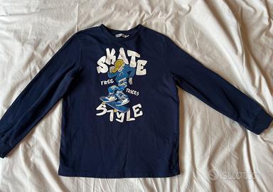 Maglietta manica lunga bambino Skate