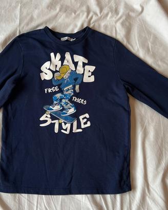 Maglietta manica lunga bambino Skate