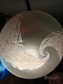 lampadario plafoniera vintage